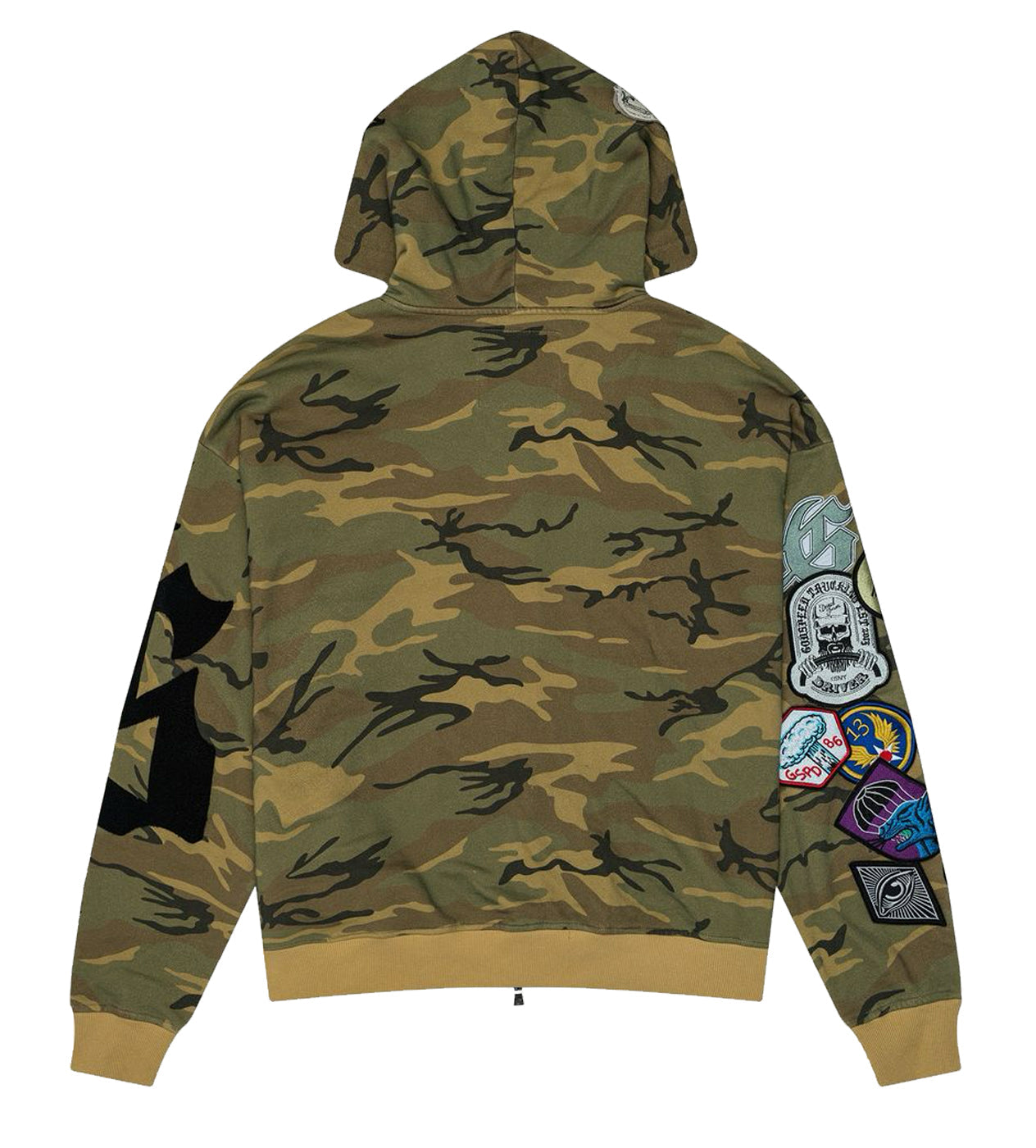 Godspeed Squadron Hoodie Camo Green