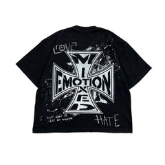 Black “Chaos” Tee