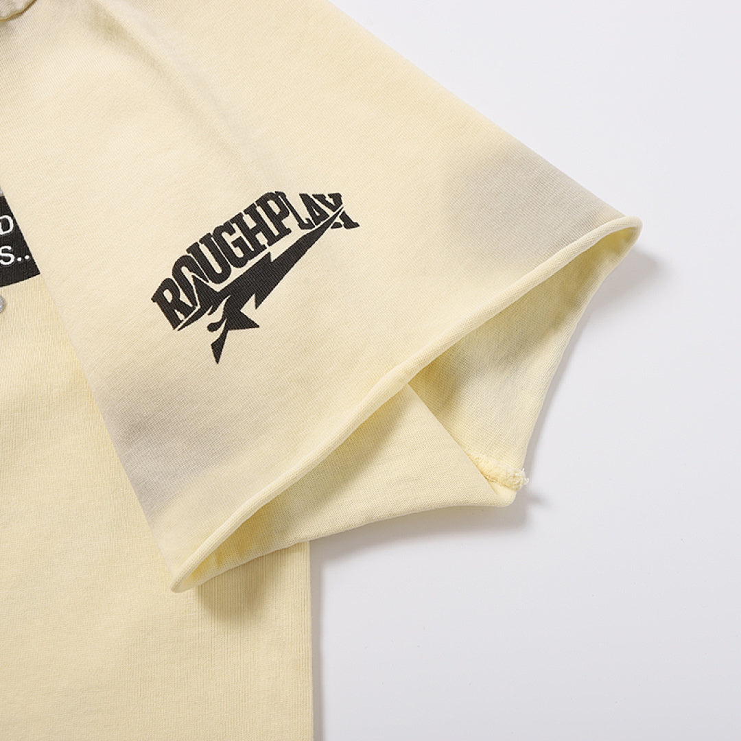 Roughplay "The World Is Yours" Cartoon Graphic Tee