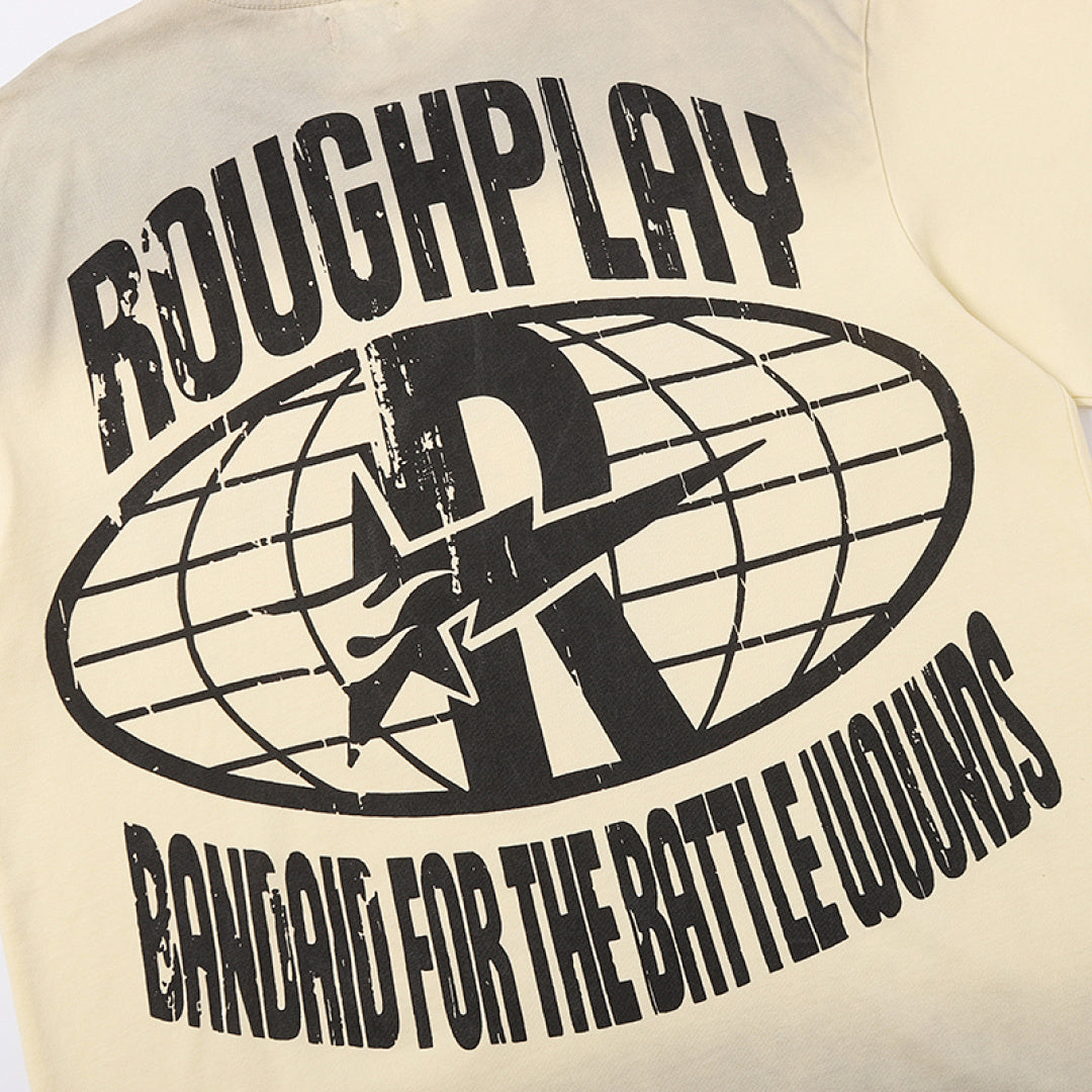 Roughplay "The World Is Yours" Cartoon Graphic Tee