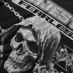 Majestik “Fearless” Grim Reaper Skeleton Vintage Tee