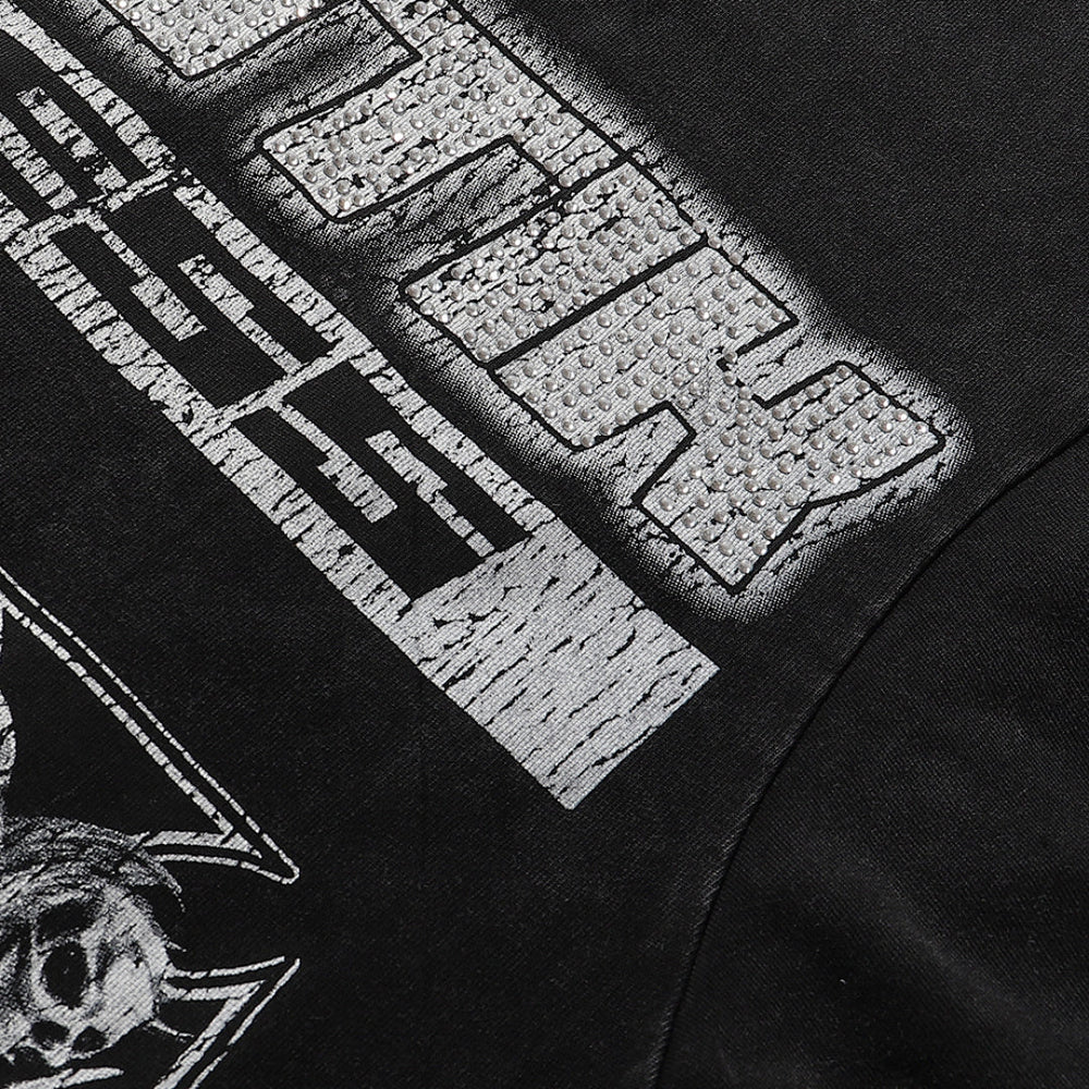 Majestik “Fearless” Grim Reaper Skeleton Vintage Tee