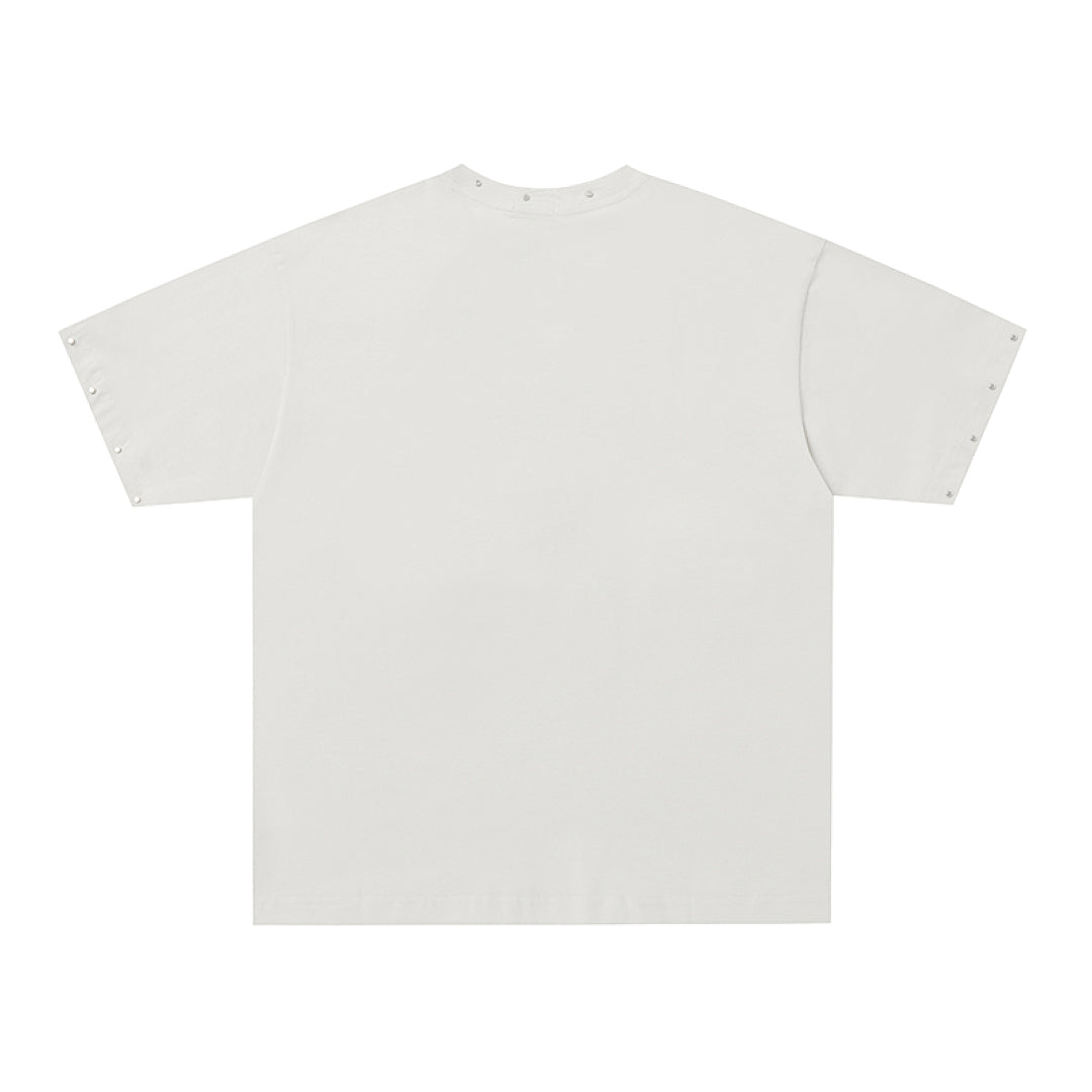 MIXED EMOTION Twin Angels Cloud Scene Graphic T‑Shirt