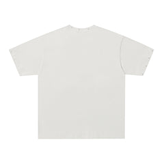 MIXED EMOTION Twin Angels Cloud Scene Graphic T‑Shirt