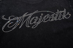Majestik “Lightning Gridiron” Football Players Rhinestone Vintage Tee