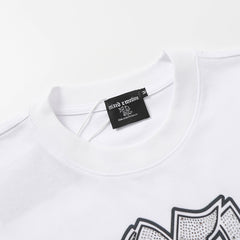 MIXED EMOTION EMOTION Gothic Letter Portrait Graphic T‑Shirt