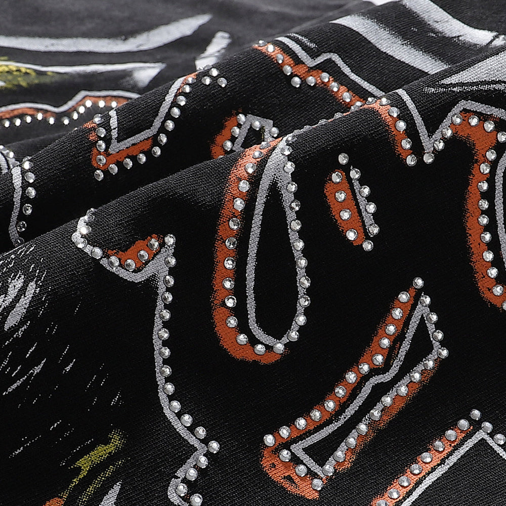 Majestik “Spiderweb” Dark Aesthetic Vintage Tee