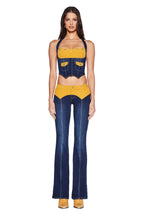 TOMMIE CORSET - DARK WASH