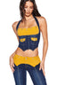 TOMMIE CORSET - DARK WASH