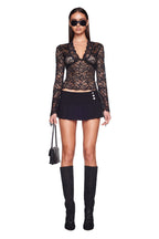 GEMMA TOP - BLACK
