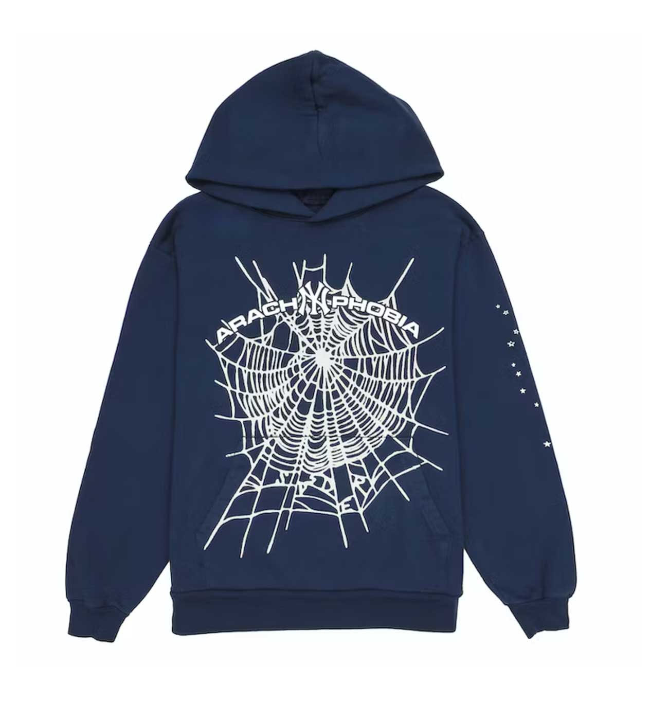 Sp5der Arach NY Phobia Hoodie Navy