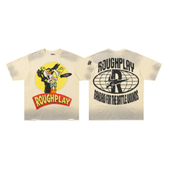 Roughplay "The World Is Yours" Cartoon Graphic Tee