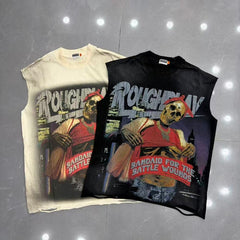 Roughplay Street Skull Bandana City Tank Top