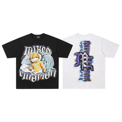 MIXED EMOTION  Angel Graphic  T-Shirt